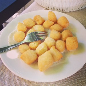 The Fried Gnocci and everything else at Cesare al Casaletto! 