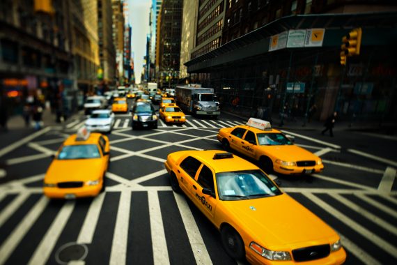 Getting taxis in Milan
