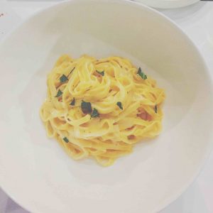 Spazio Milano’s lemon pasta with parmigiano recipe