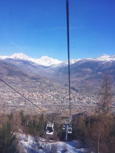 Italian Ski Resort Pila Skiing in Italy Pila icicles