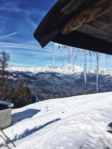 Italian Ski Resort Pila Skiing in Italy Pila icicles