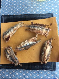 Weekend in Monterosso Cinque Terre La Cantina di Miky fried stuffed anchovies