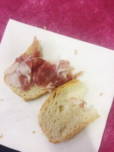 Prosciutto di Parma sandwich