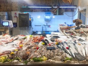 Food in Palermo Mercato San Lorenzo Fish