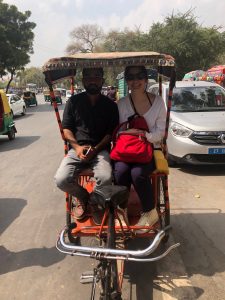 A Day in Delhi rickshaw ride