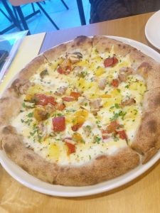 Berberè Milano sausage pizza 