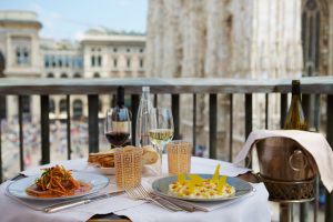 Best restaurants Milan Duomo Giacomo Arengario_terrace