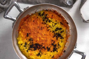 Risotto with pumpkin and 'nduja