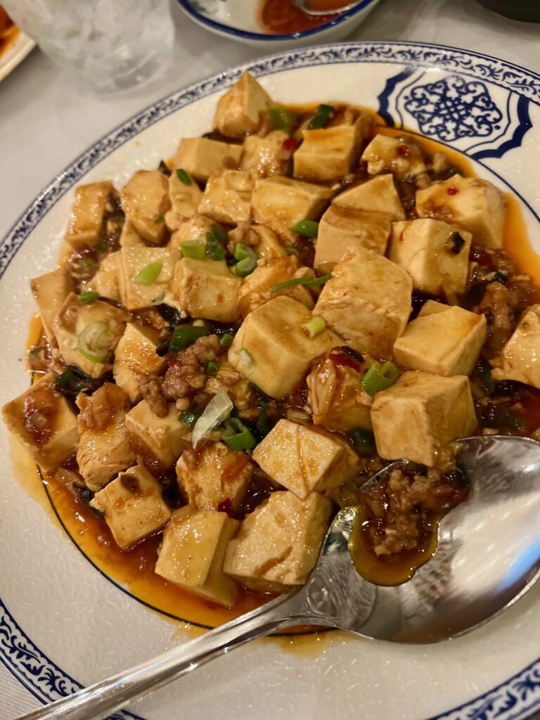 Jin Yong Chinese Restaurant Milan Mapo Tofu