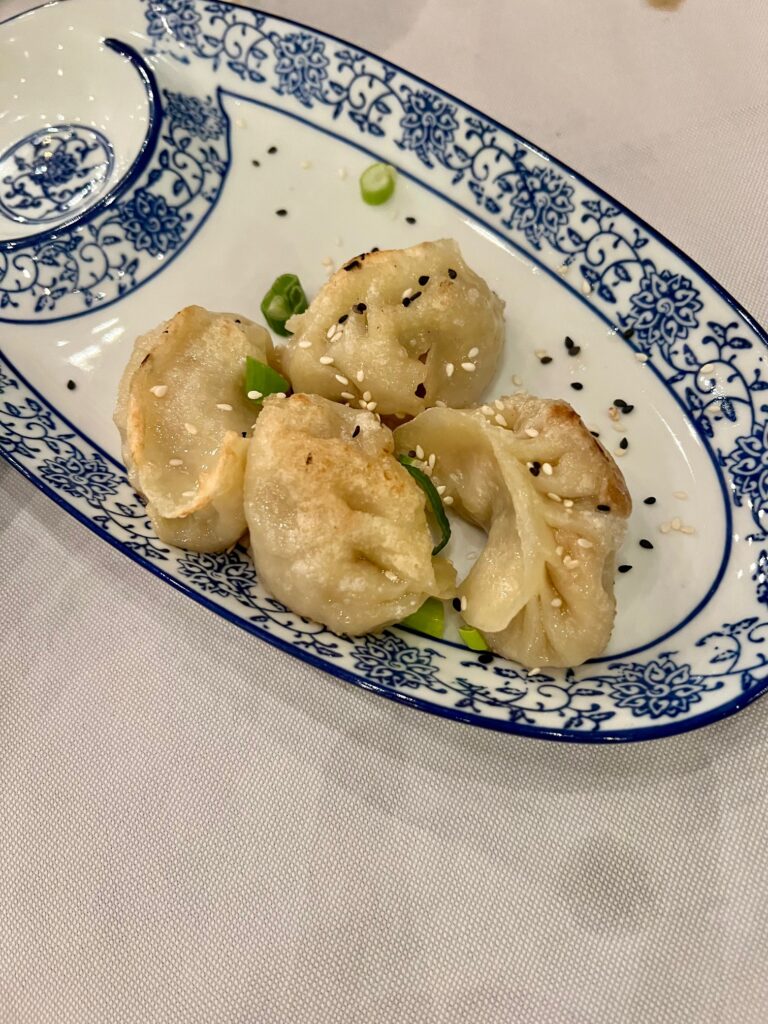 Jin Yong Chinese Restaurant Milan dumplings